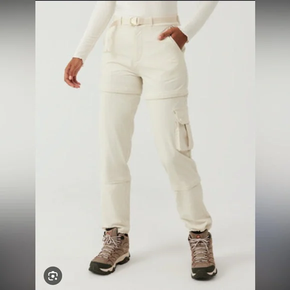 Outdoor Voices Cream Track Pants - Picture 4 of 4